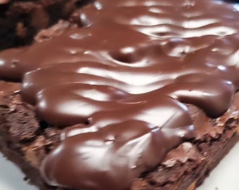 Chewy decadent Double Chocolate Brownie Box