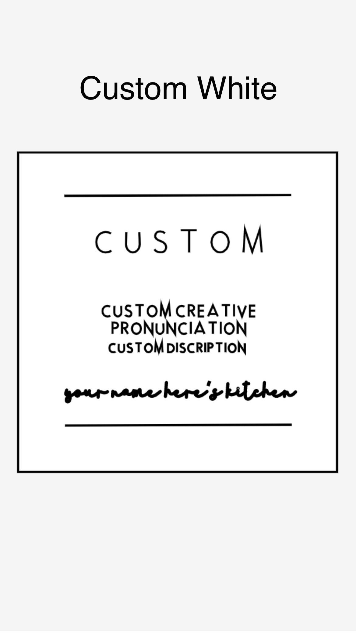 Simple Pantry Container Labels Pantry Labels Minimalist - Etsy