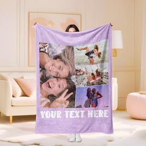 Personalized Photo Blanket Etsy