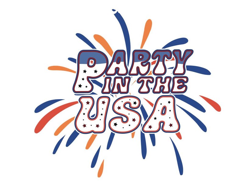 Svg Png Party in the USA Svg Party in the USA Png 4th of | Etsy UK