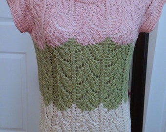 Multicolored cotton blend top no. 303