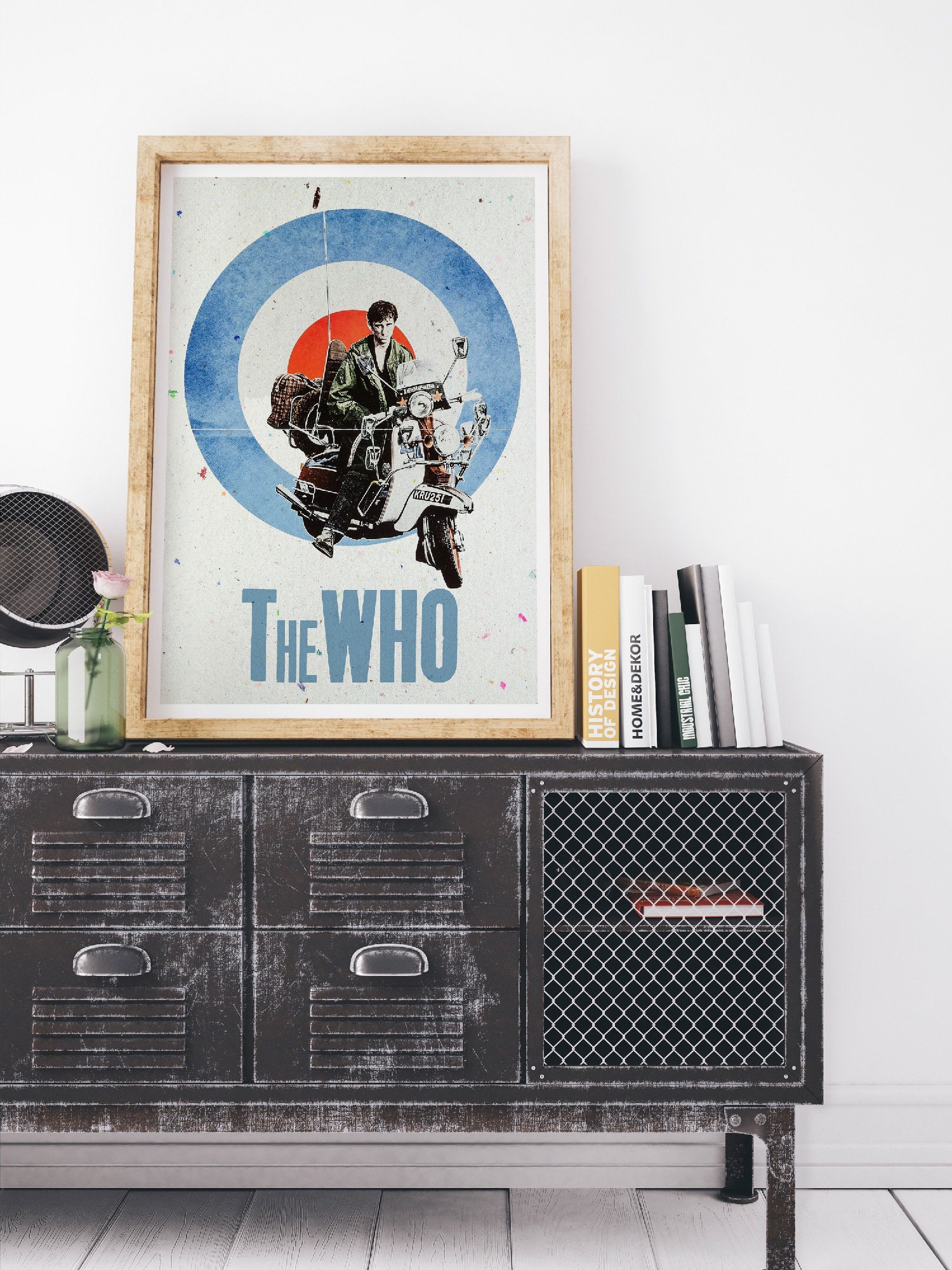 Discover The Who Quadrophenia Poster Graphic Premium Matte Vertical Poster