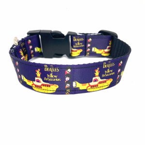 Beatle Rock Band Dog Collar Pop Dog Collar