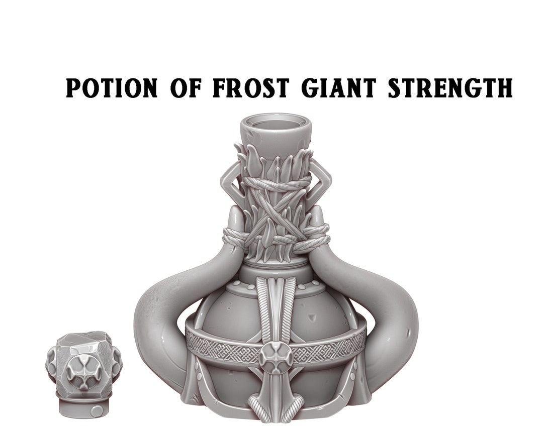 Potions of Giant Strength/ Dice Holder/ Prismatic Potion - Etsy