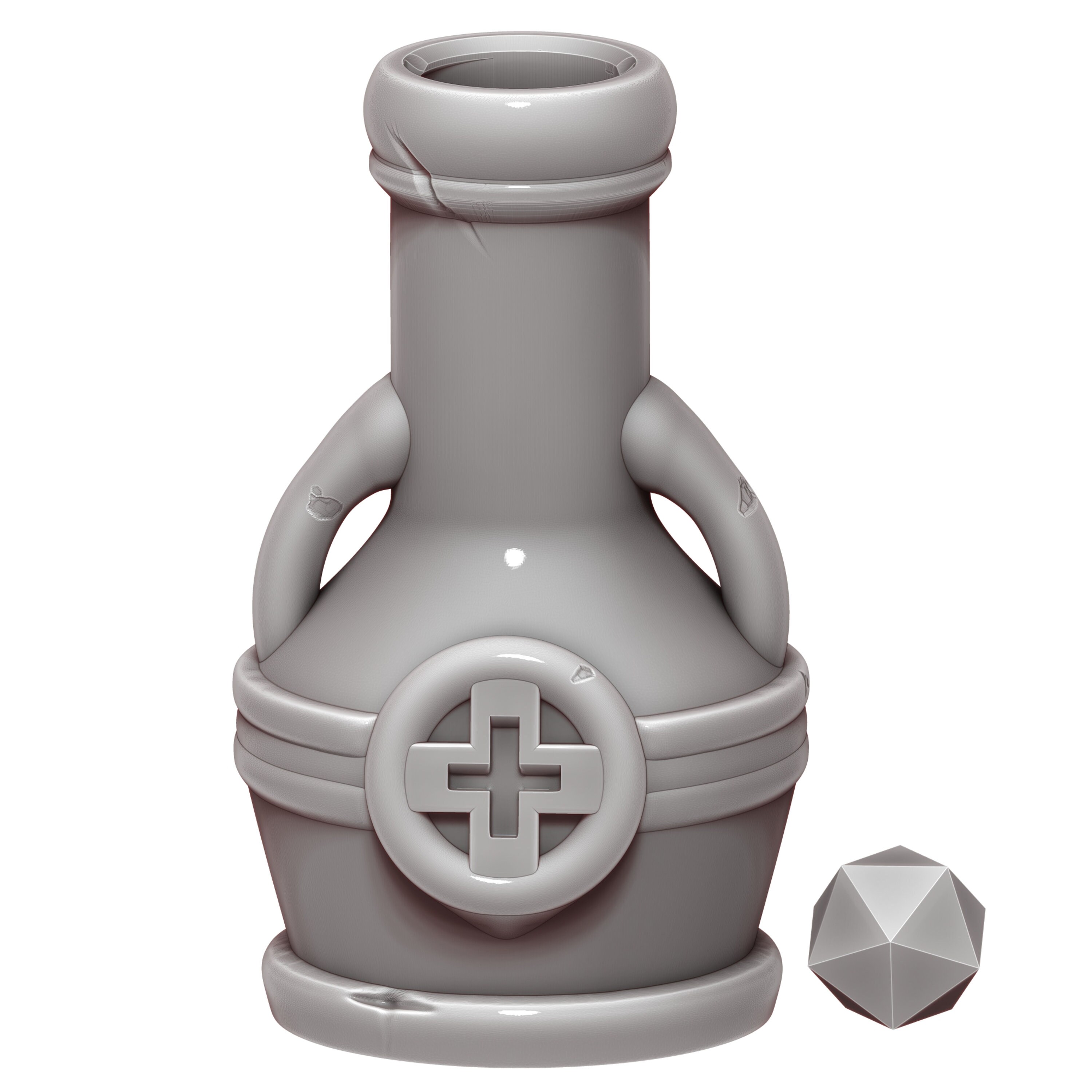 Healing potion bottles/ dice holder/ prop/ prismatic potion