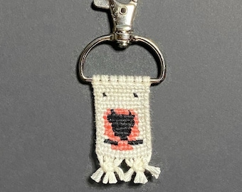 Walter the Dog Meme Handmade/Handwoven Keychain