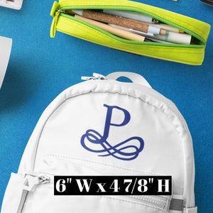 Stickdatei Buchstabe P Design | Eleganter Monogramm Buchstabe P | Stickdatei Font Design