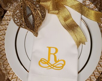 Machine Embroidery Design | Elegant Monogram Letter R | Embroidery Font Design File