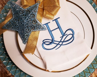 Machine Embroidery Design | Elegant Monogram Letter H | Embroidery Font Design File