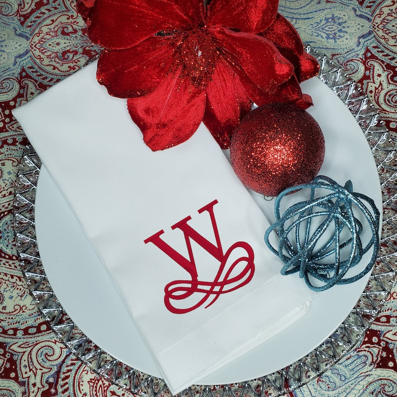 Letter W Embroidery - Etsy