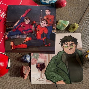 Spider-Man | print set -  doc ock, otto octavius, peter parker, no way home