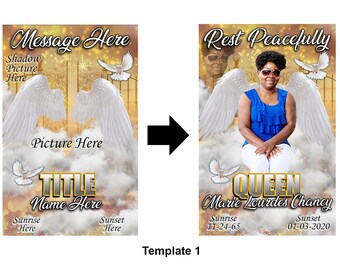 We design, You print memorial design, in loving memory, memorial digital design, rest in peace template, rest in peace design, rip template