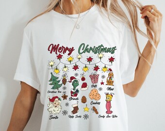 Farm Christmas Shirt: Grinch, Max, Festive Cookies