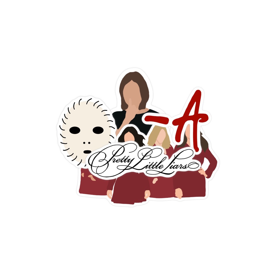 550 Pretty Little Liar Stickers Etsy