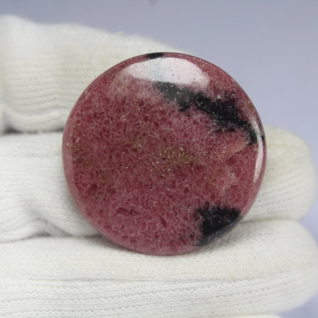 Rare Quality Rhodonite Natural Shape Cabochon Loose Gemstone For Making 