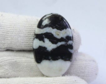 Amazing  Zebra Jasper Gemstone, Top Quality! Zebra Jasper Cabochon, Loose Zebra Gemstone For Pendant Jewelry making supply 65ct