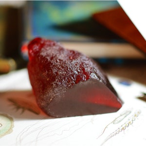 Philosopher's Stone - Sorcerer's Stone - Nicolas Flamel - Gemstone - Resin Art - Replica