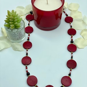 Beaded necklace