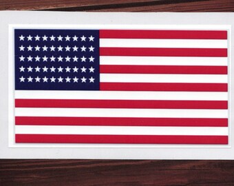 United States American Flag Decal