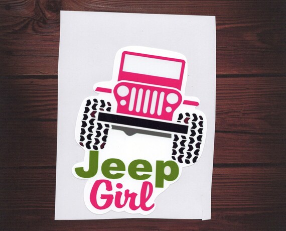 Jeep Girl Decal