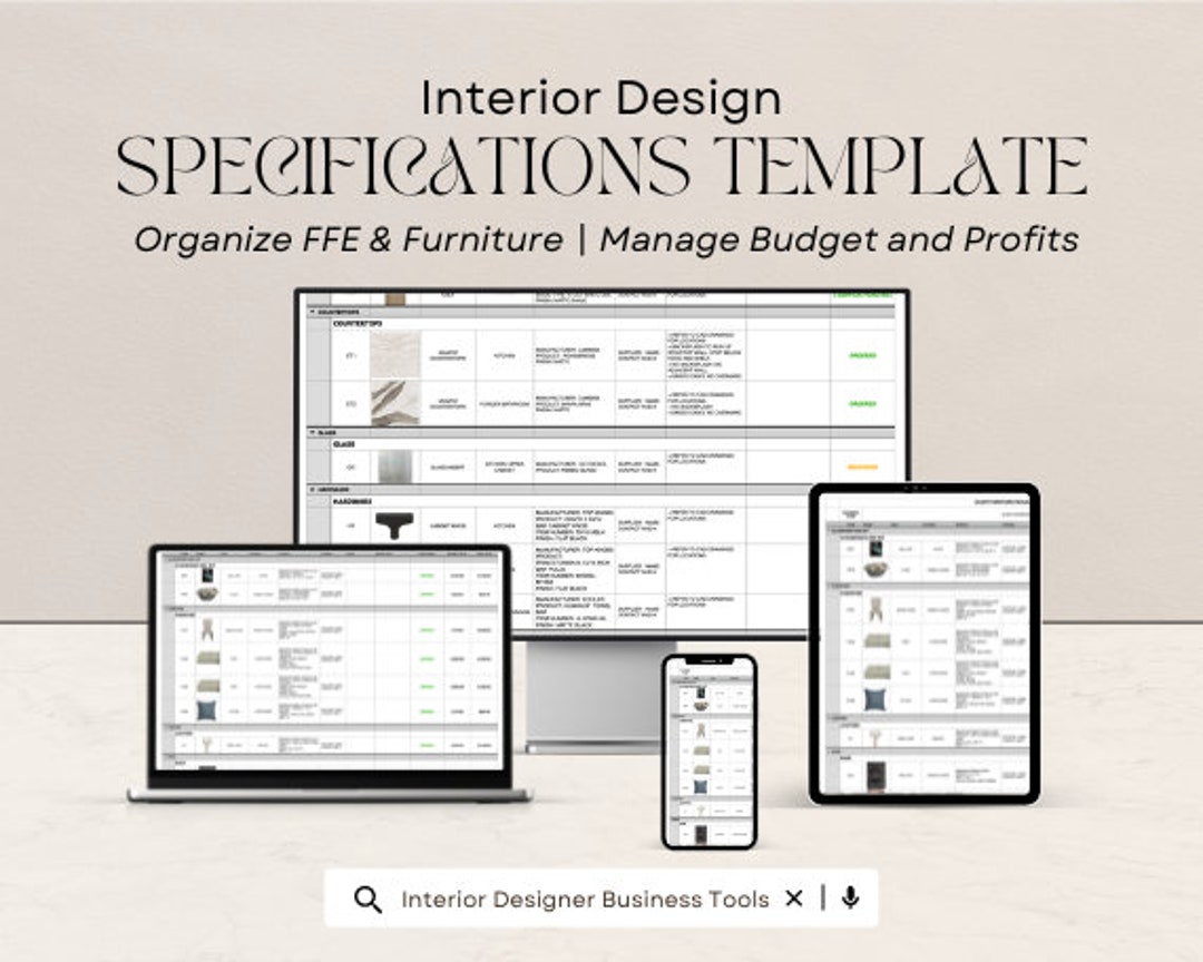 interior-design-specifications-template-excel-template-ffe-etsy