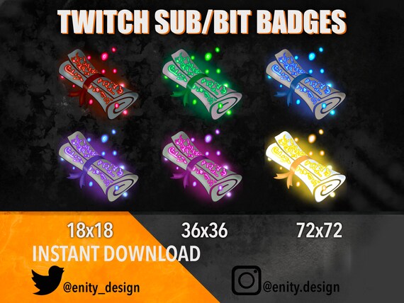 Create cute custom chibi anime twitch emotes and sub badges by Nenchiiart   Fiverr