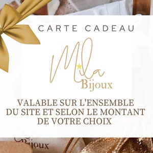 CARTE CADEAU • bon cadeau à offrir gift card à imprimer carte cadeau électronique anniversaire noël baptême mariage communion