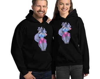 wolf ladys Hoodie