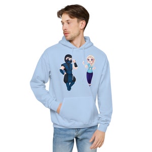 Sweat à capuche polaire unisexe