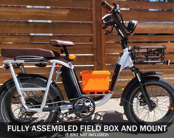 RadRunner Plus, 2 & 1, Field Box/Ammo Case and Mount Fully Assembled, Center Console Storage (ammo case included)