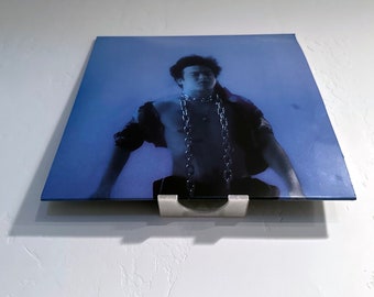 Minimalist Vinyl Record Wall Mounted Display Shelf - Permanent and Damage Free Mounting Options - Multi-Pack Discounts