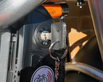 Rad Power Bike Battery Replacement Key - Compatible with all 48v Battery Rad Bikes