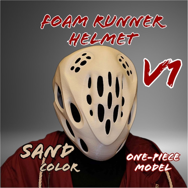 Foam Helmet V1 - Hypebeast Shoe - Techwear - Multisize - Veelkleurig - One Piece Model - Fashion Helmet Prop Fan Art Decoration