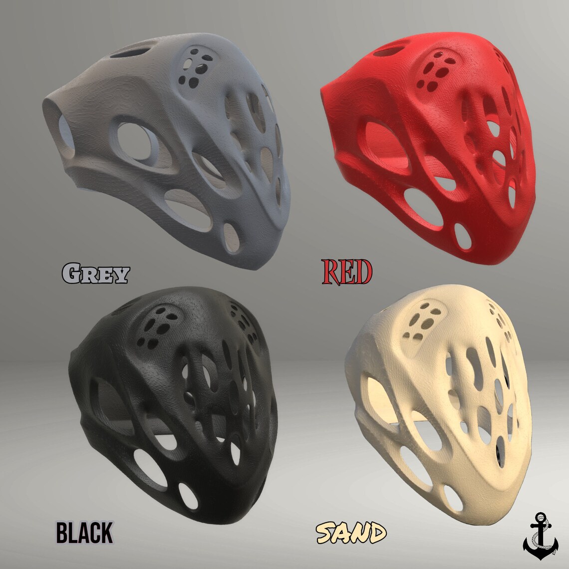 Foam Runner Helmet V1 Hypebeast Shoe Techwear Multisize Etsy