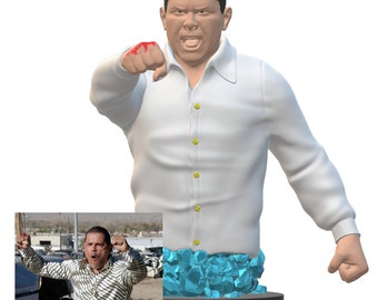 Tuco Salamanca Posa del pugno insanguinato - Breaking Bad TV Show - Modelli 3D STL digitali