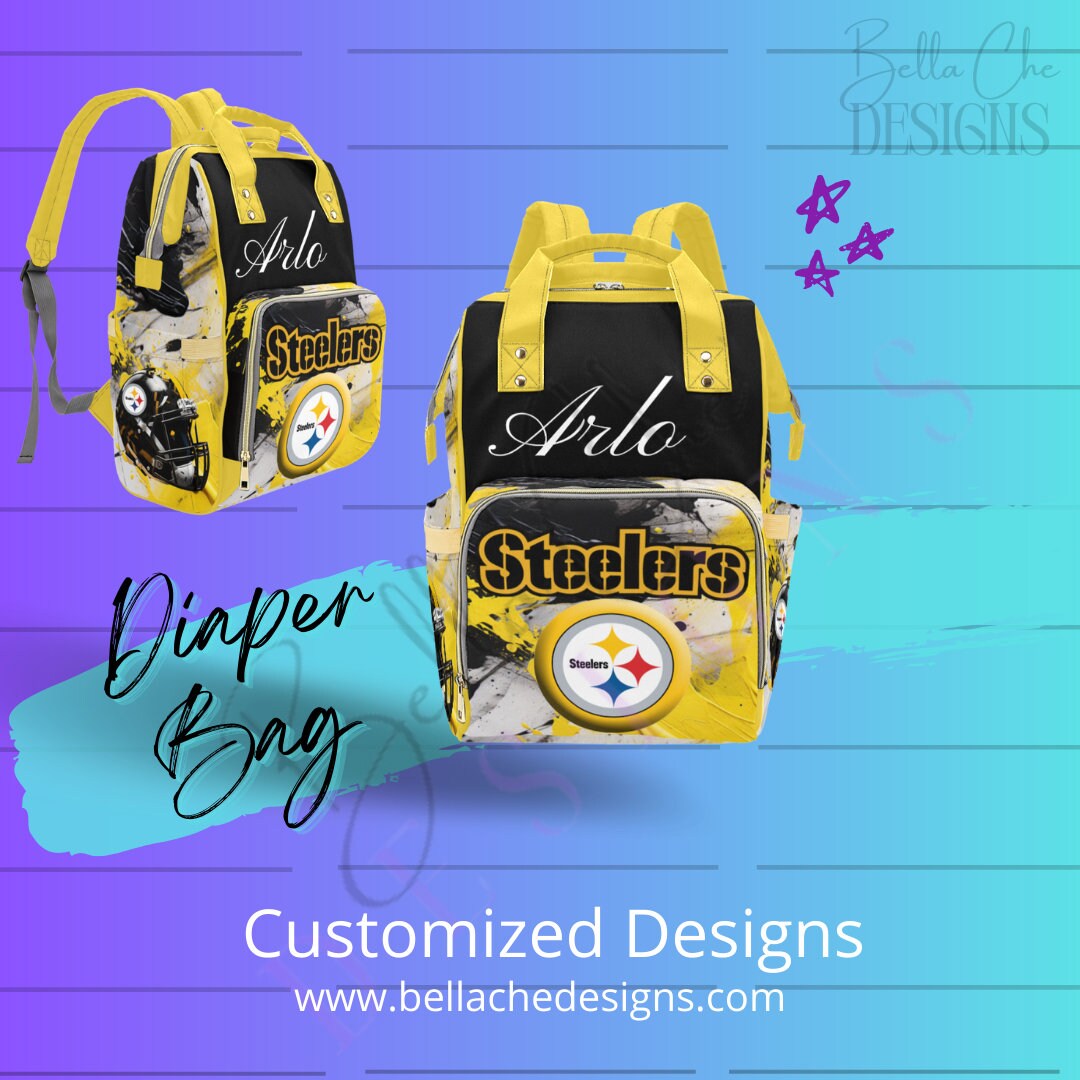 Steelers Diaper Bag its a boy male bag boy diaper bag steelers baby