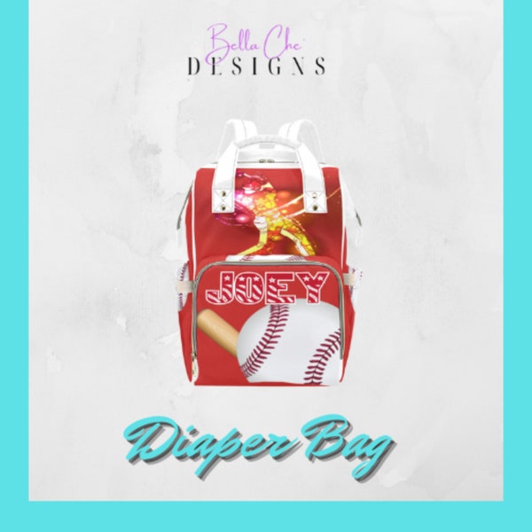 Baseball Diaper Etsy
