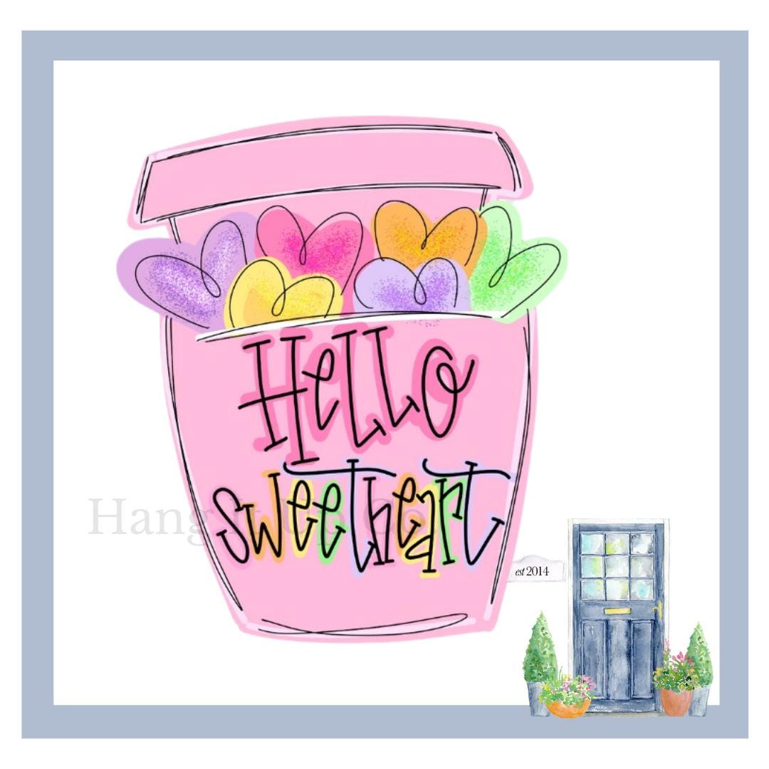 Sweetheart TEMPLATE Etsy