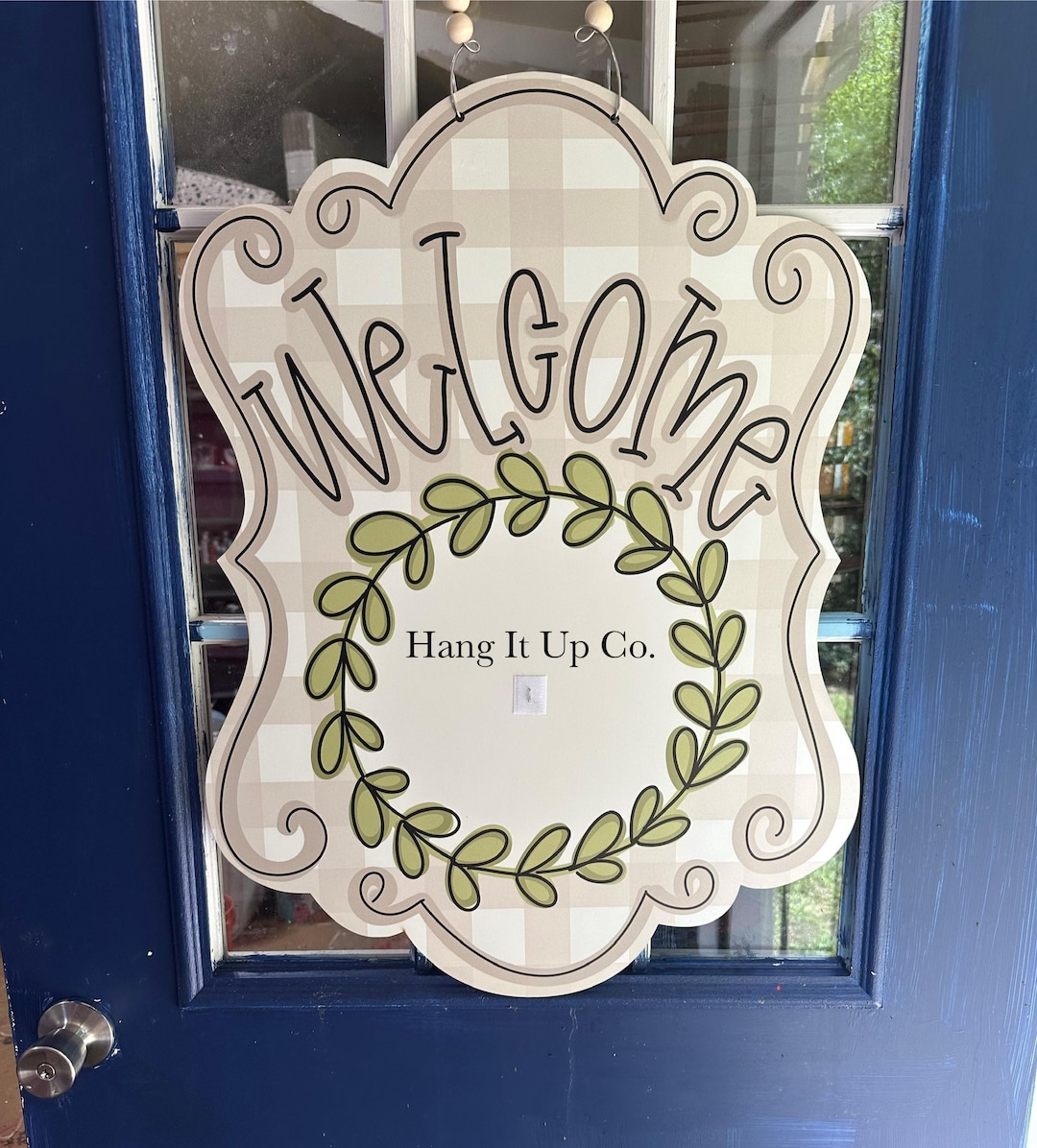 Interchangeable Welcome Sign - Etsy