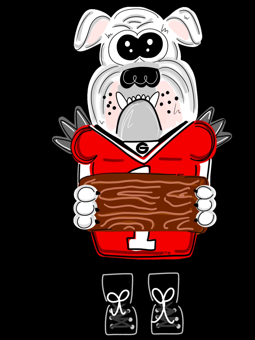 Bulldog TEMPLATE Etsy