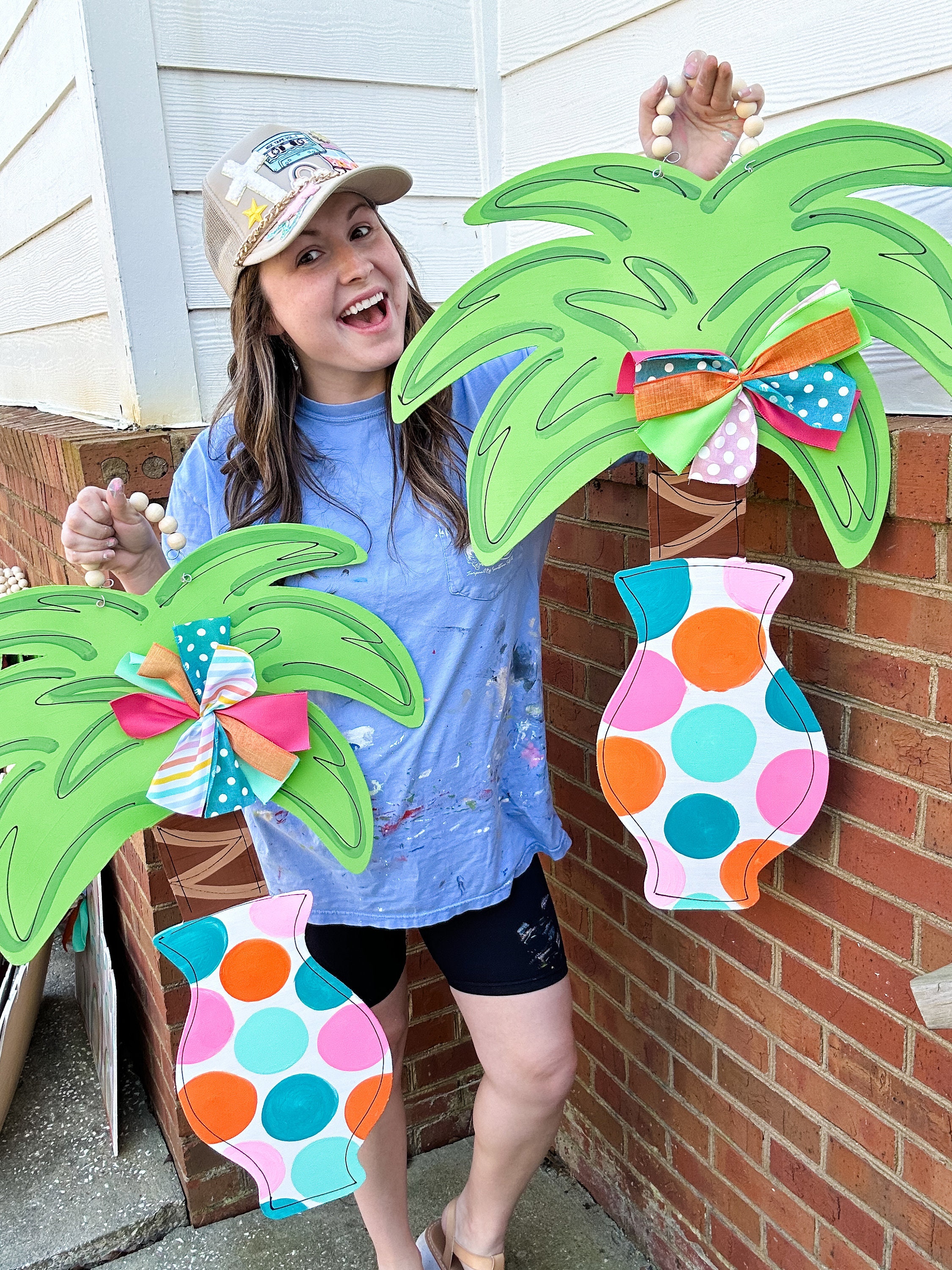 Palm Tree Template Etsy