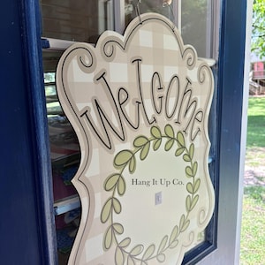 Interchangeable Welcome Sign - Etsy