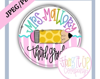 Colorful Teacher TEMPLATE