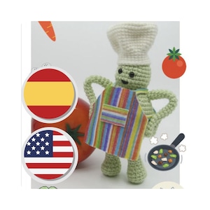 Petit motif Amigurumi Chef