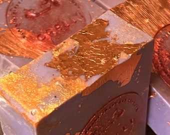 Copper Leaf Lavender Soap. 5.6. oz.