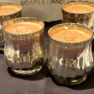 Sweet Patchouli Rose Candle in a Dekorative Glass