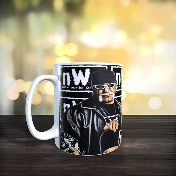 3.. NWO New World Order Hulk Hogan Scott Hall Kevin Nash Xpac brand new custom 11oz fresh off the press quality sublimation mug