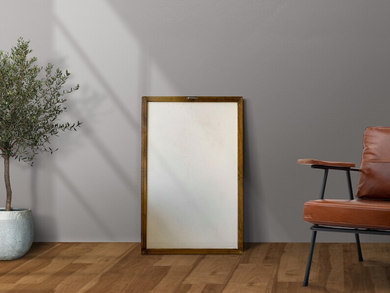 Mosaic Stone Mirror, Wooden Framed Wall Hangings Mirror, Gift for Her