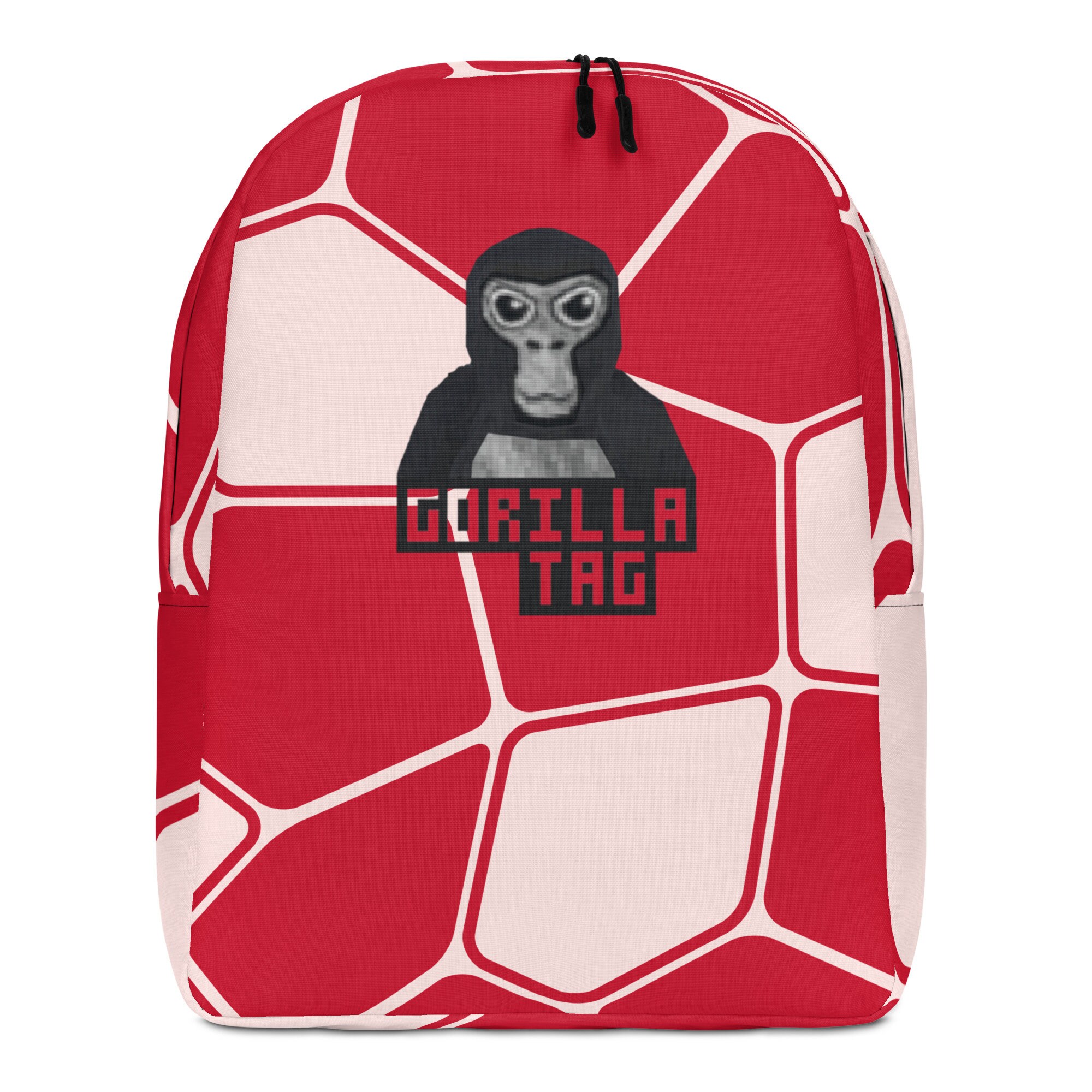 Gorilla Tag Merch Gorilla Tag Minimalist Backpack Red - Etsy
