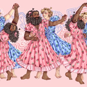 our flag means death fruit dresses print